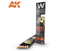 Weathering Pencil Set Rust and Streaking